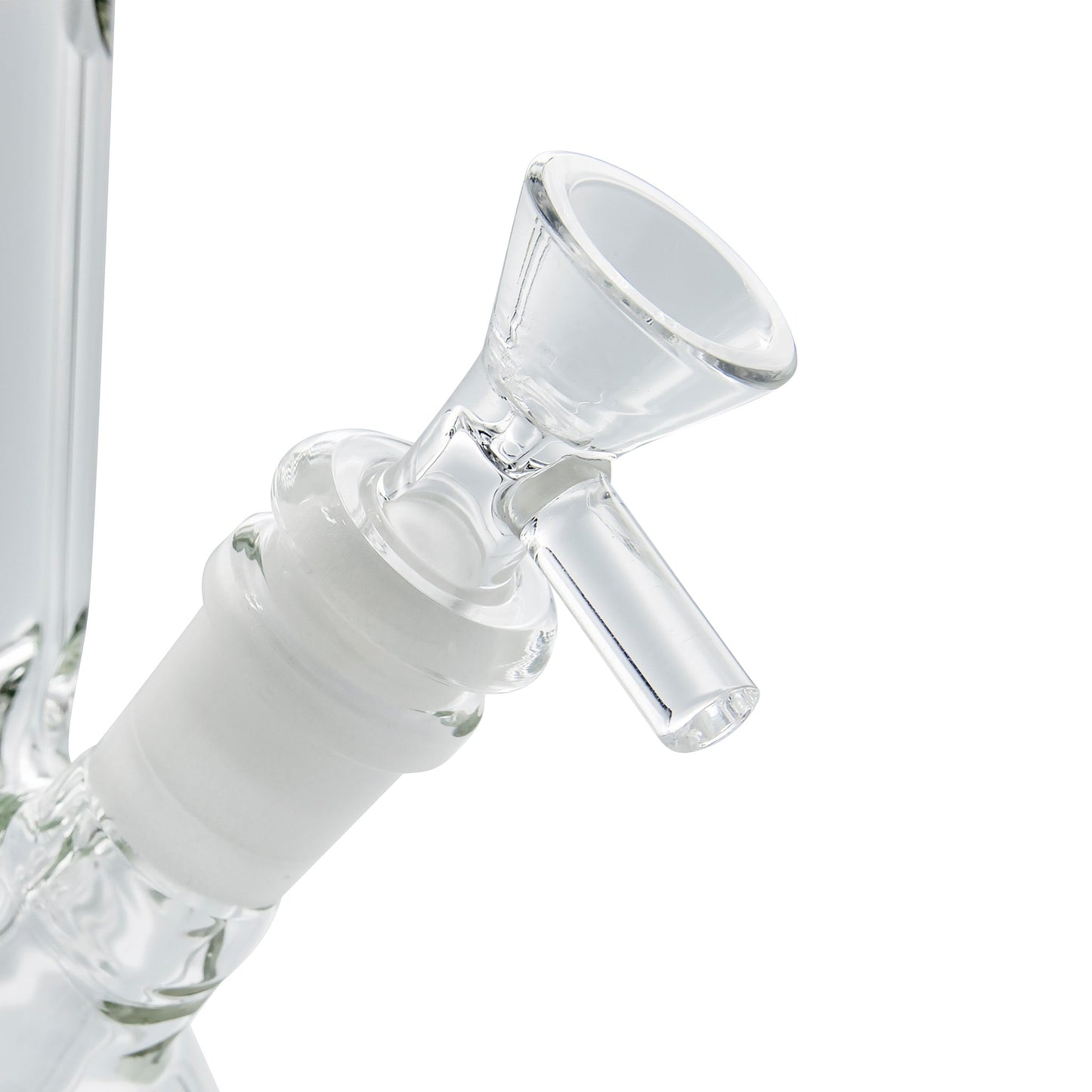 LA Pipes 8" Color Accented Mini Beaker Bong