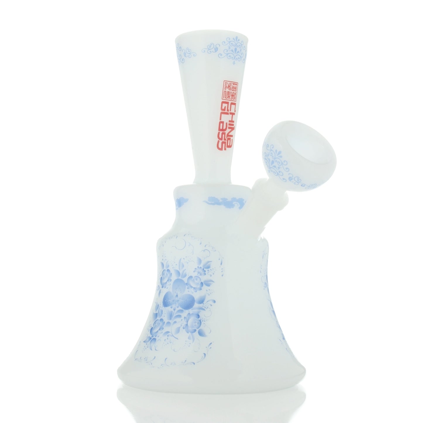 The China Glass "Taizong" Dynasty Vase - 8.5” Beaker Bong