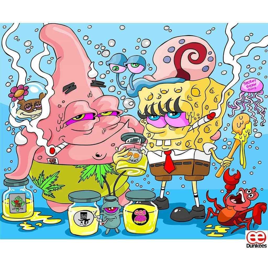 Dunkees Wax Dreams Butane Dab Torch Artwork