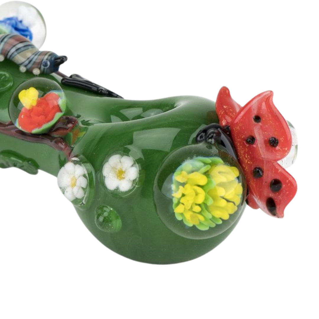 Empire Glassworks Garden Critters Hand Pipe