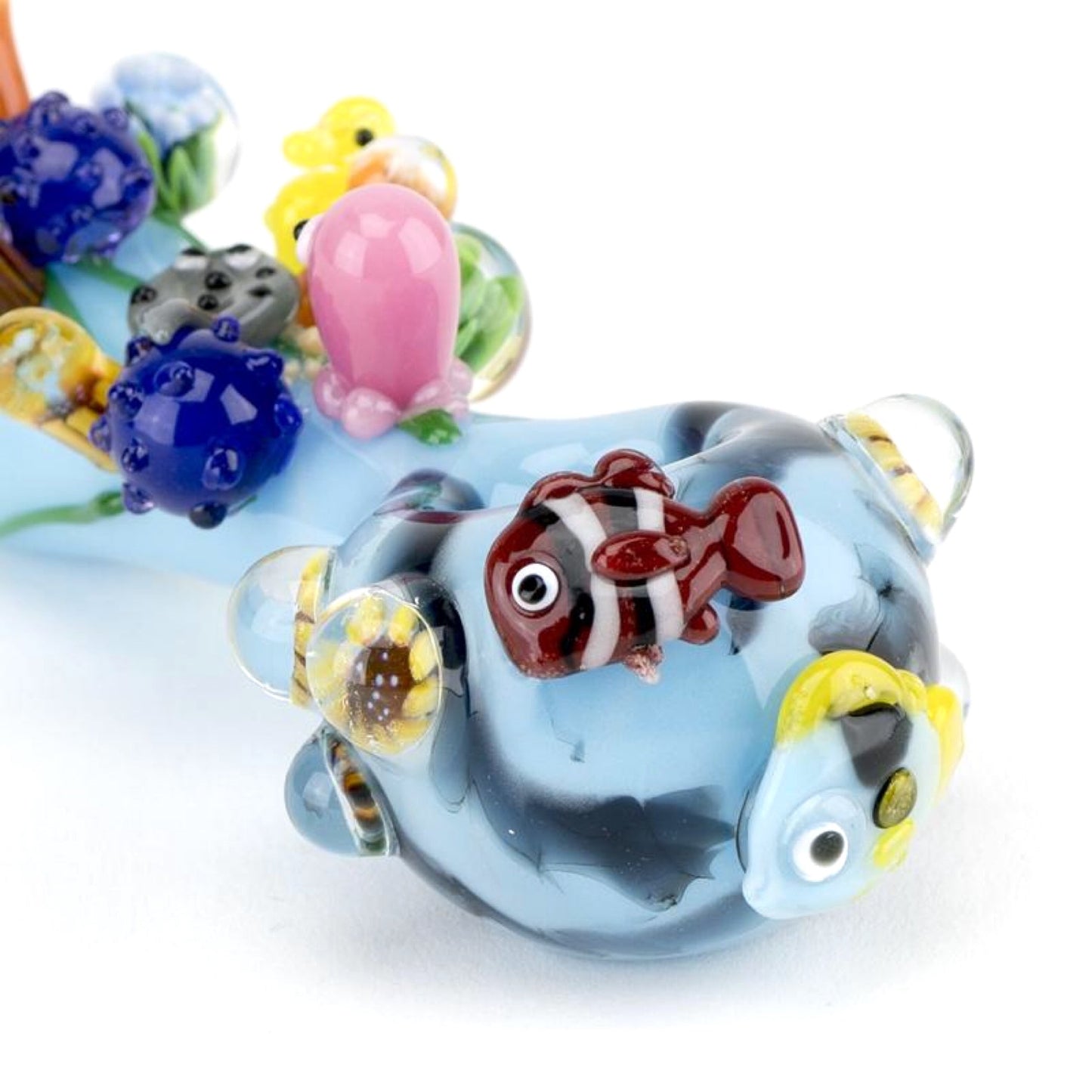 Empire Glassworks Great Barrier Reef Hand Pipe