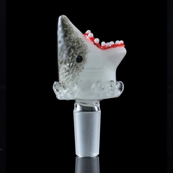 Empire Glassworks "Jawsome" Shark Bowl Piece