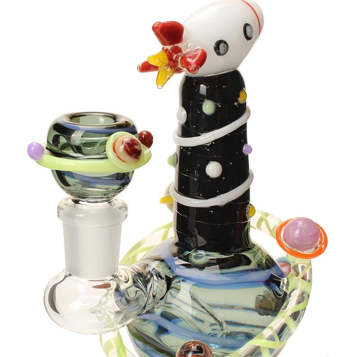 Empire Glassworks Rocket Ship Water Pipe 🚀