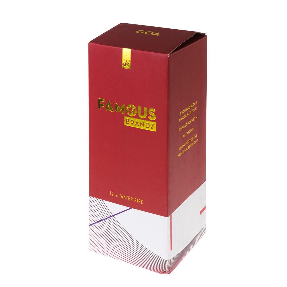 Famous X GOA 12” Glass Beaker Bong