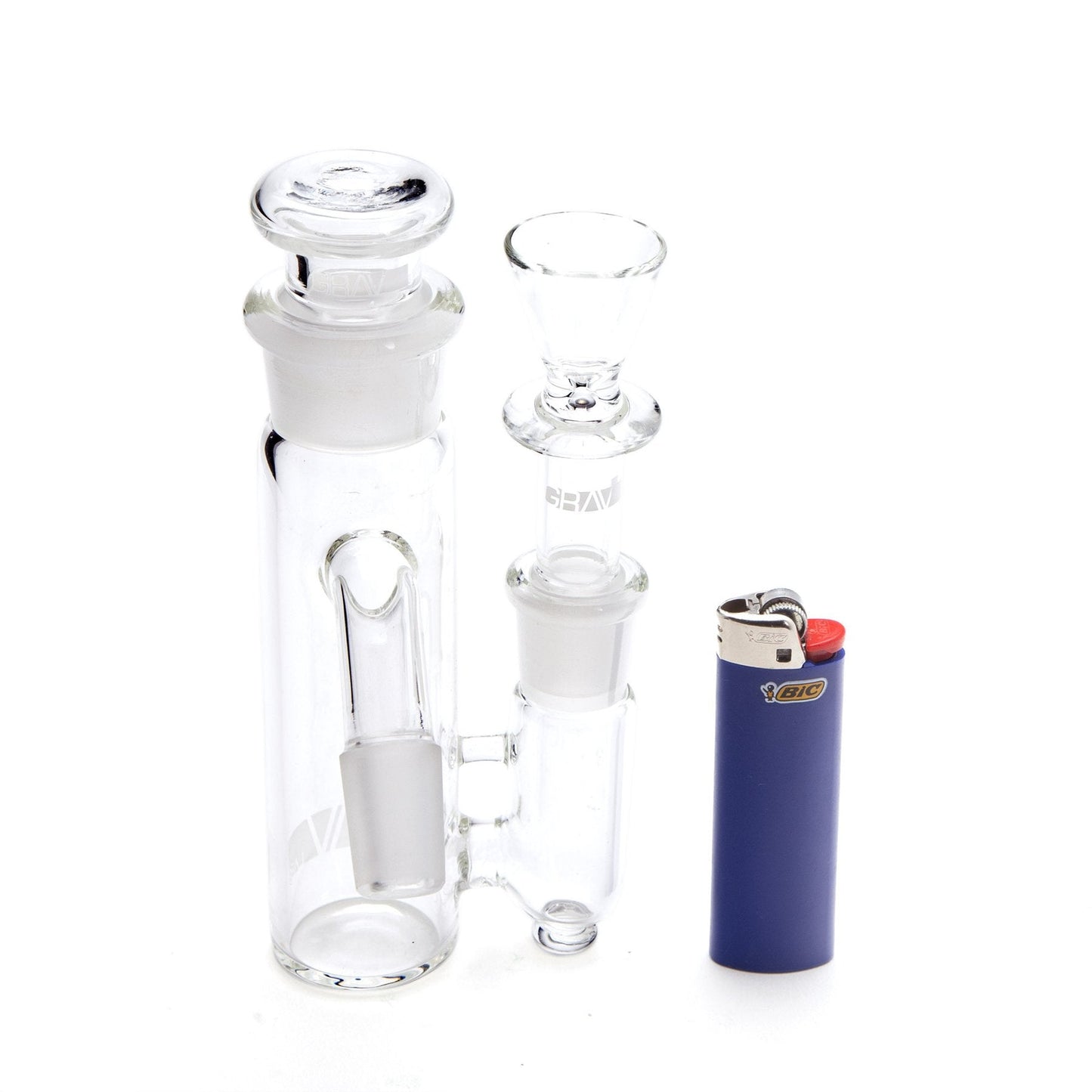 Grav® "Phoenix" Open Top Ashcatcher - 18mm Joint, 45° Angle