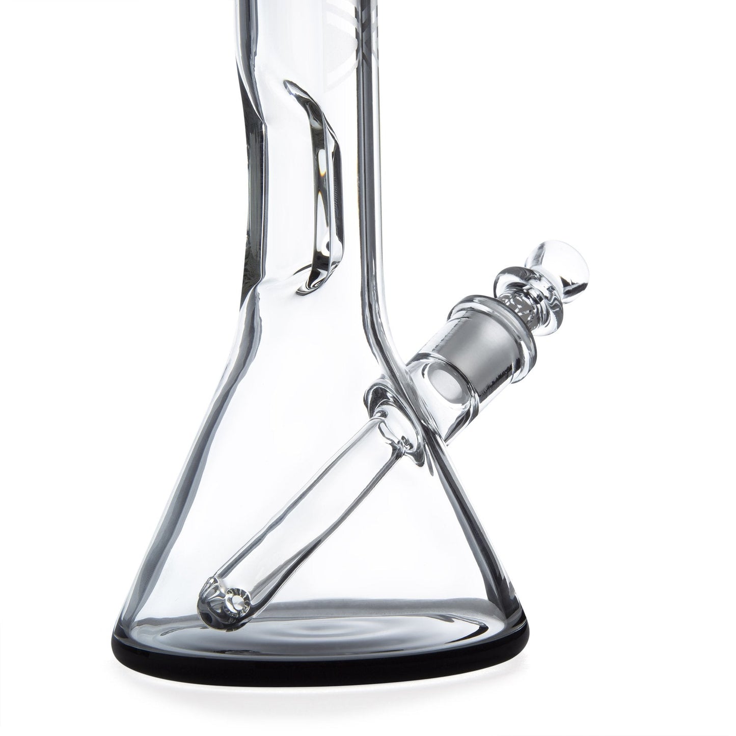 Grav® 8” Beaker Base Water Pipe - Black