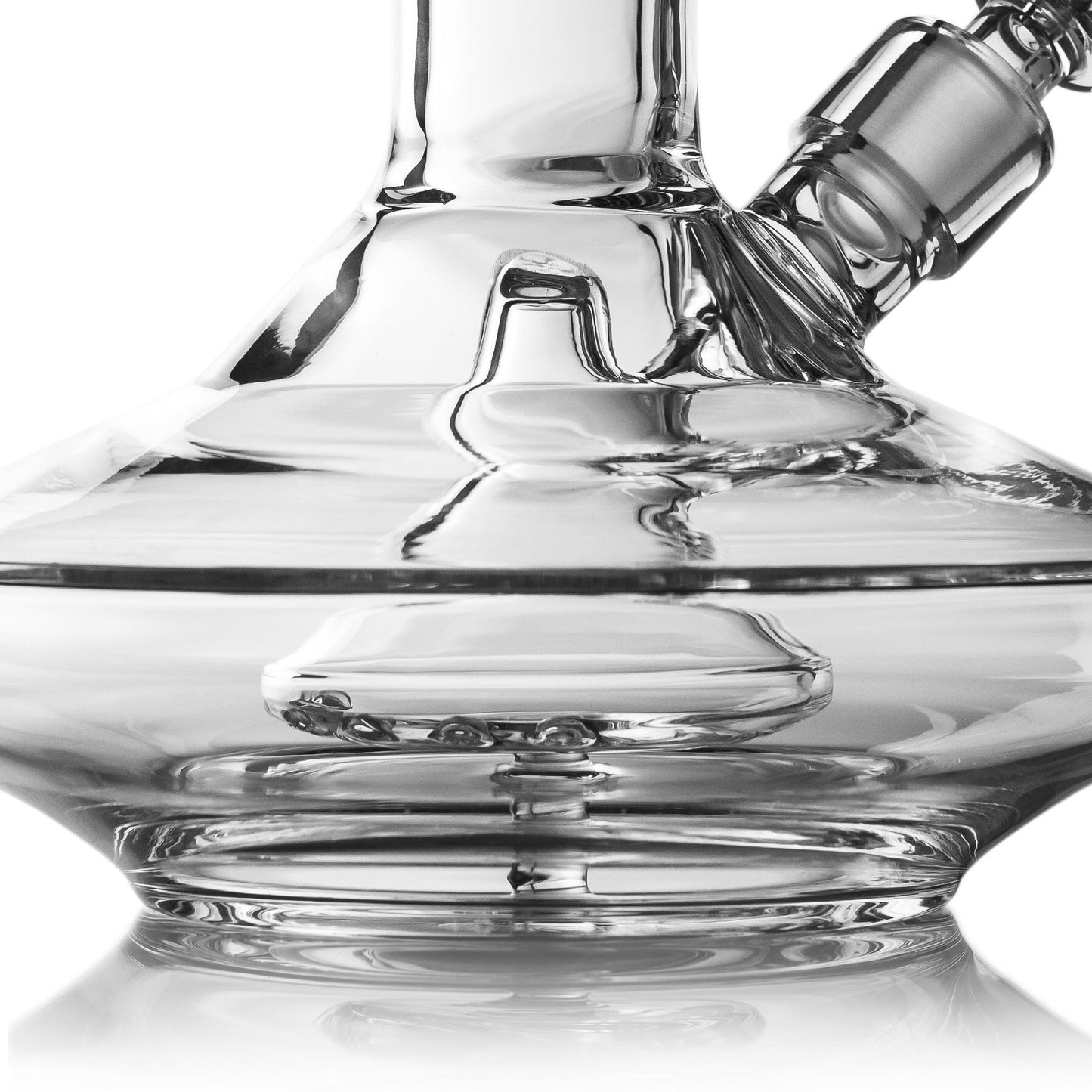 Grav® 8” UFO Shaped Wide Base Beaker Bong