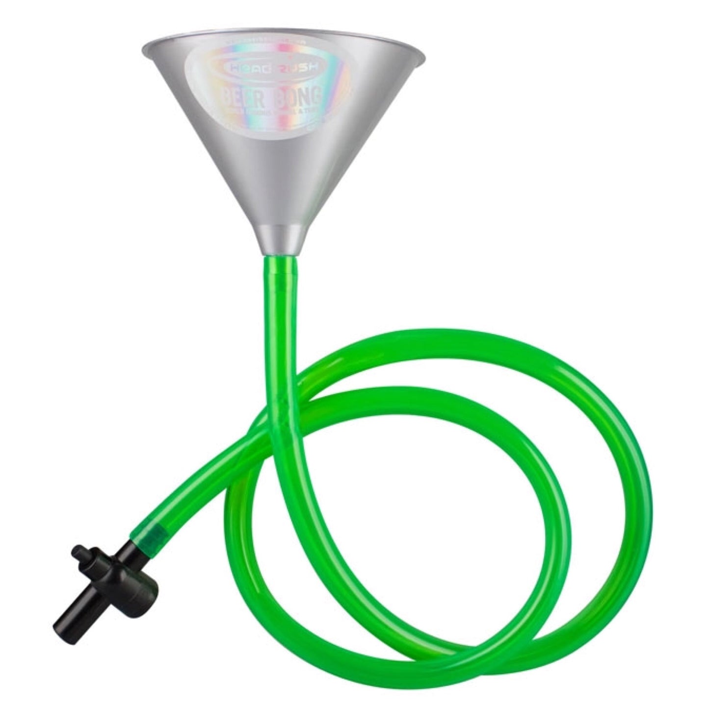 Head Rush 6 ft. Beer Bong Funnel w. On/Off Valve ðŸº
