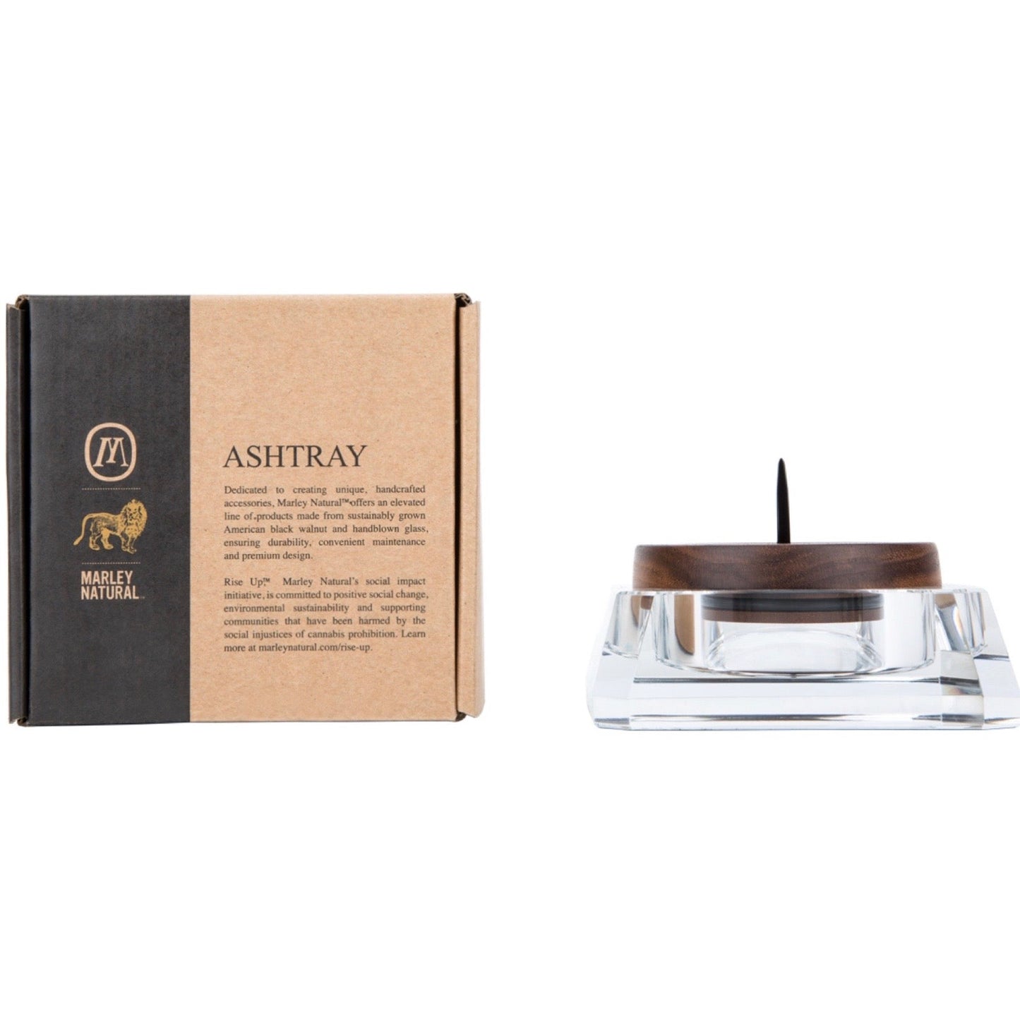 Marley Natural Crystal Ashtray