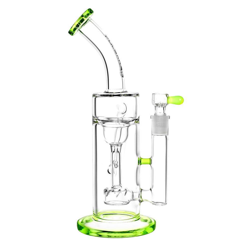 Pulsar Pearl Recycler Bong Green