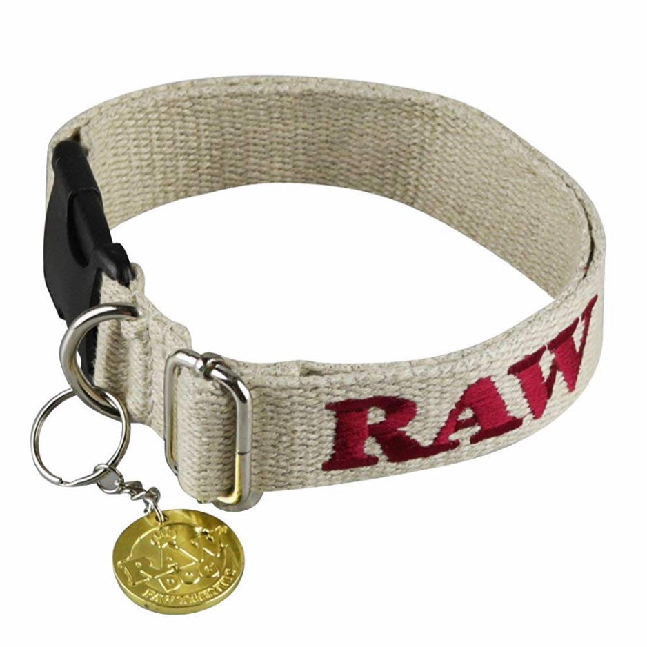 Raw Rolling Papers Hemp Dog Collar