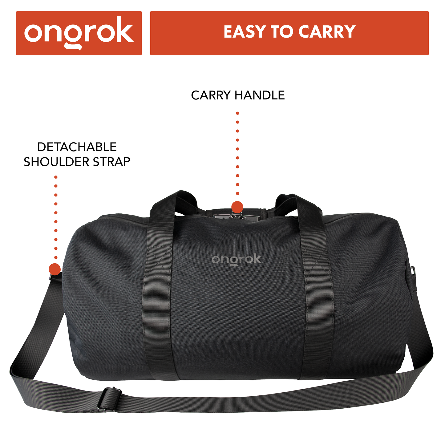 Ongrok Carbon-lined Duffle Bag