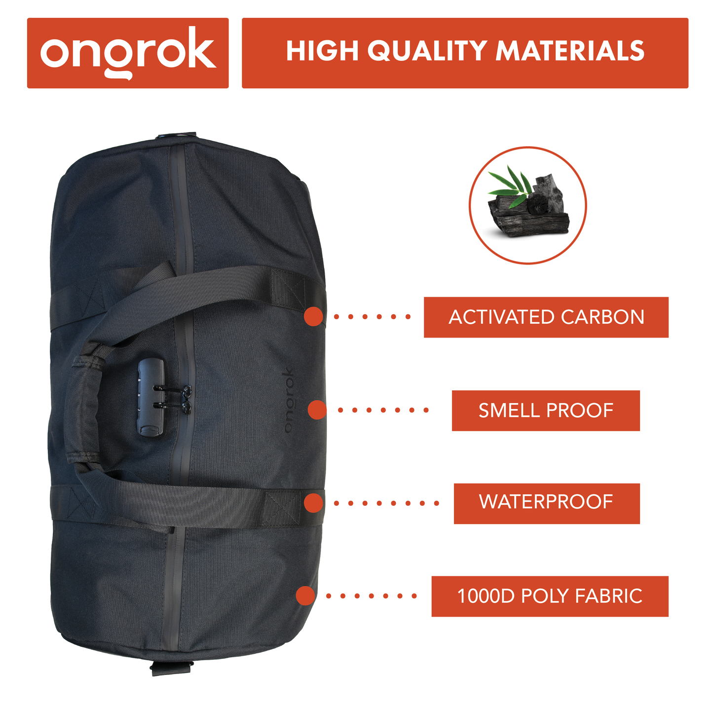 Ongrok Carbon-lined Duffle Bag