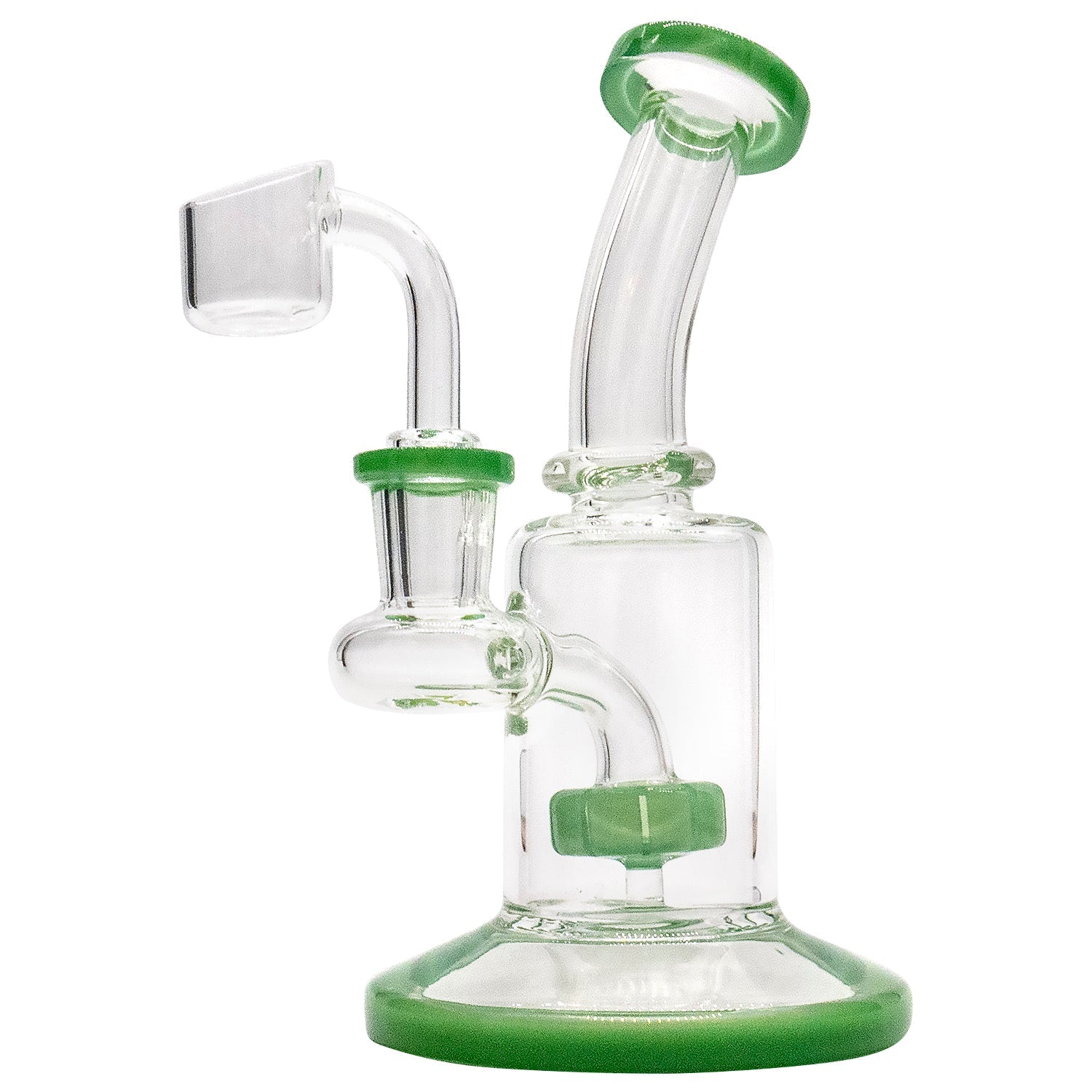 CaliConnected Showerhead Perc Mini Rig Front Right