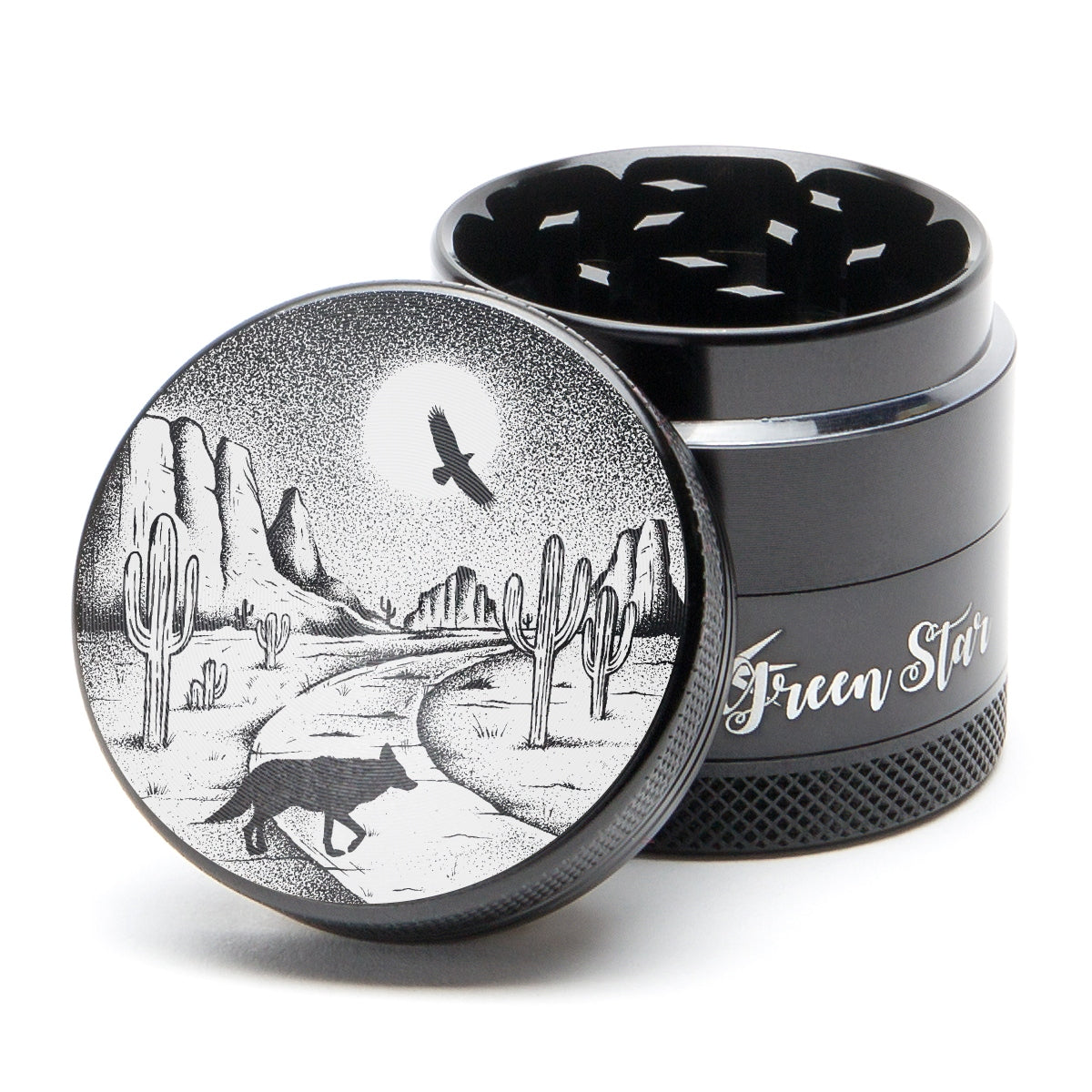 Green Star Scenic Mini 4-Piece Grinder