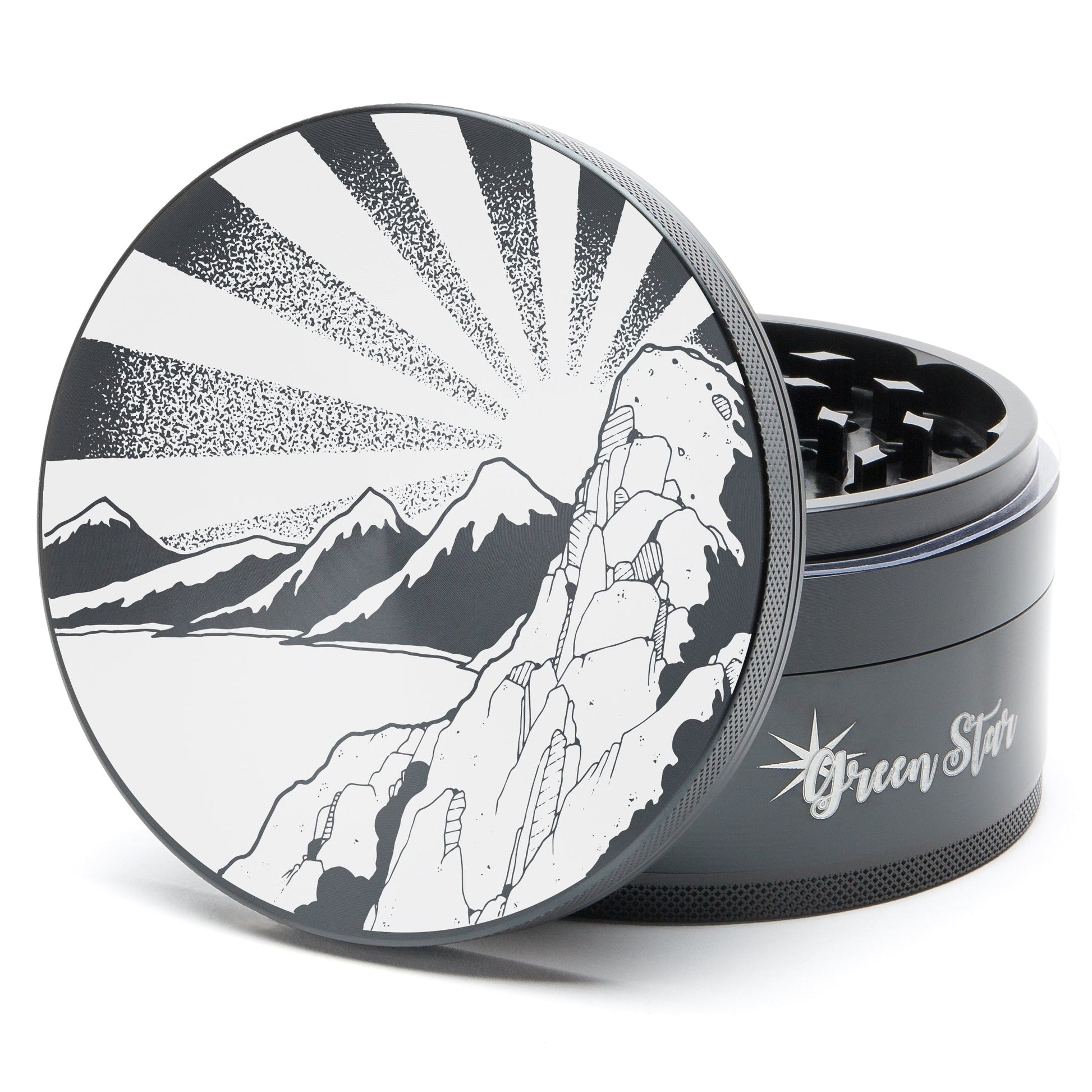 Green Star Jumbo 4-Piece Grinder