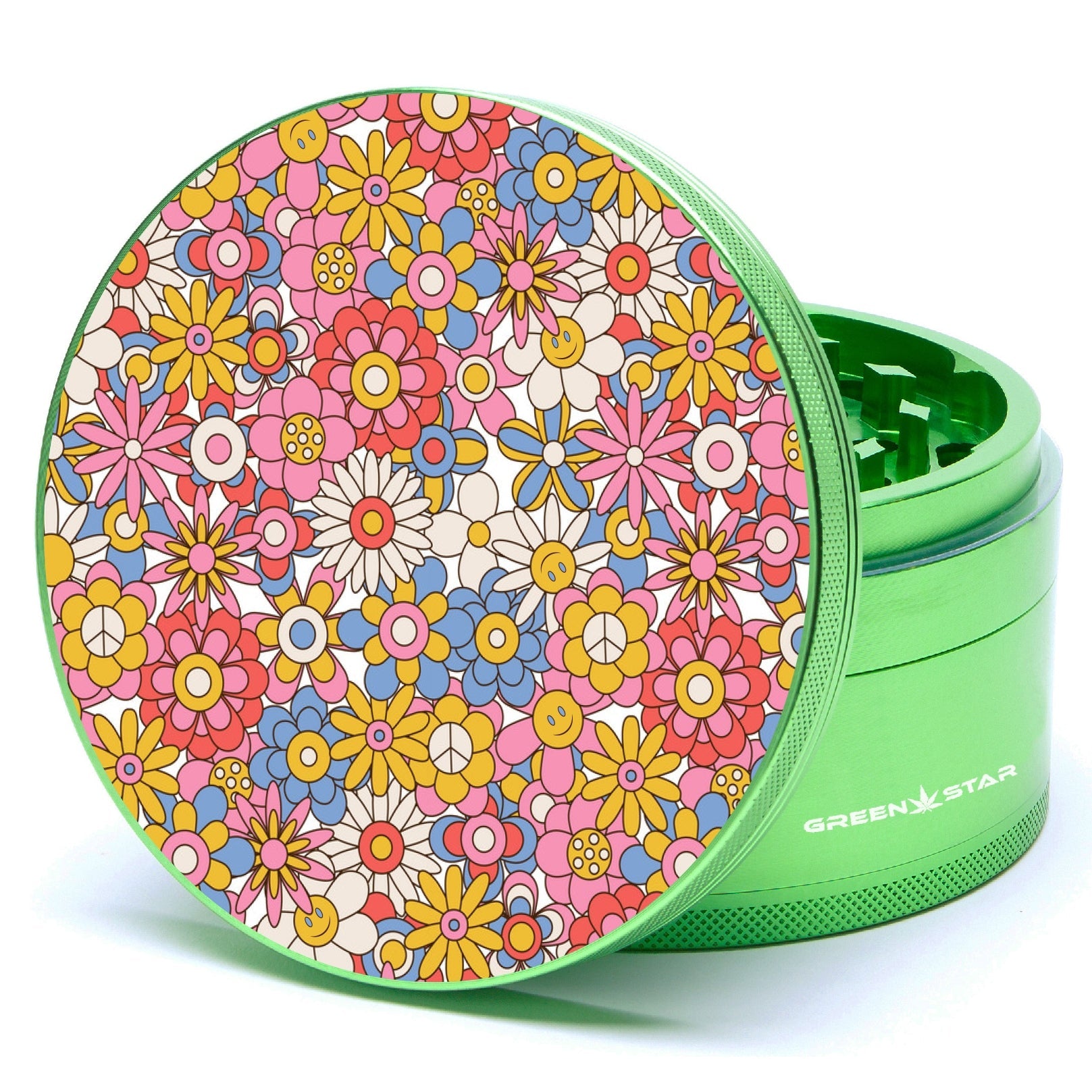 Green Star Jumbo 4-Piece Grinder