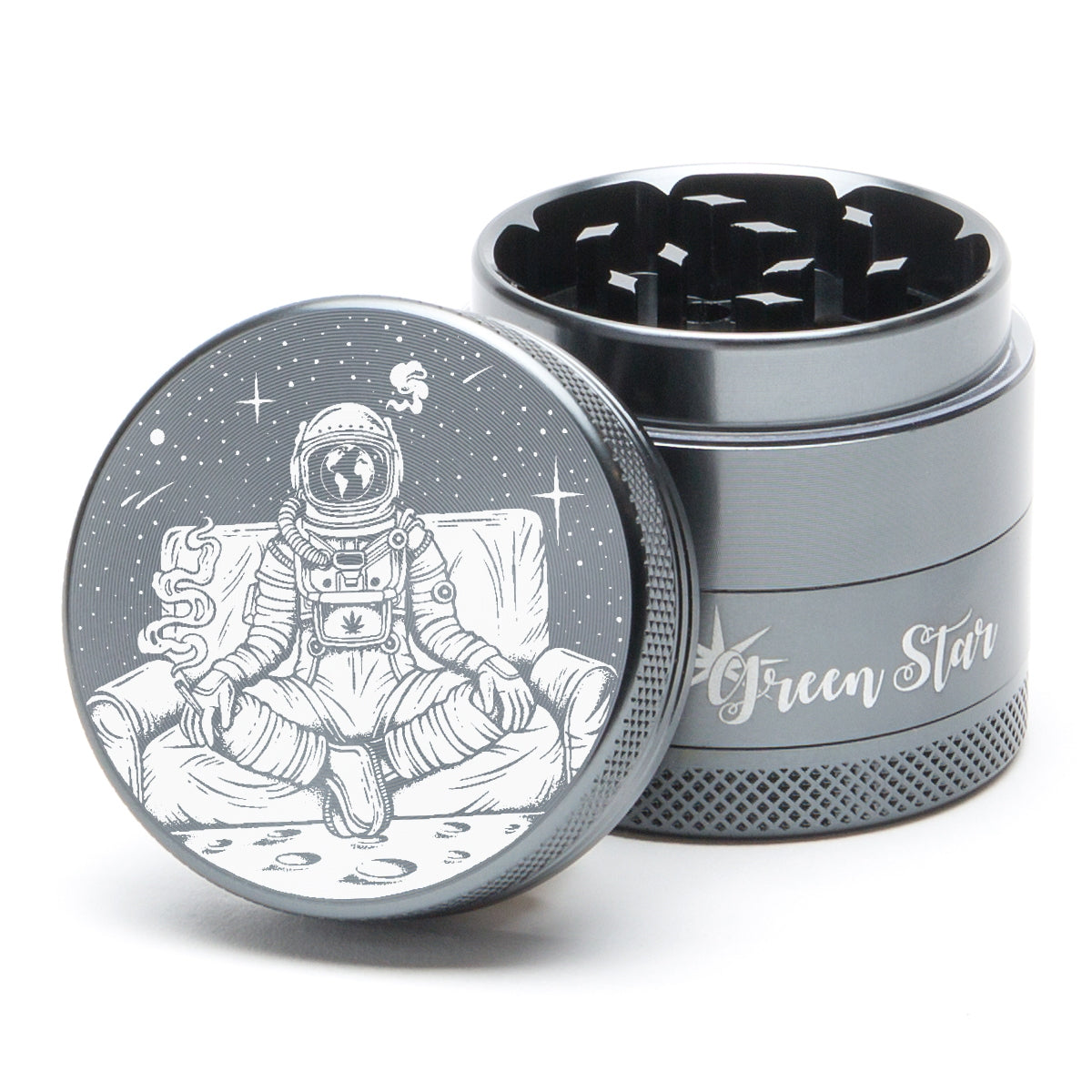 Green Star Medium 4-Piece Grinder