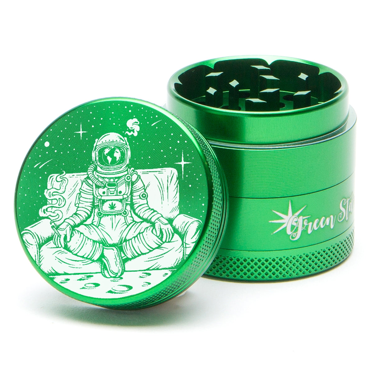 Green Star Medium 4-Piece Grinder