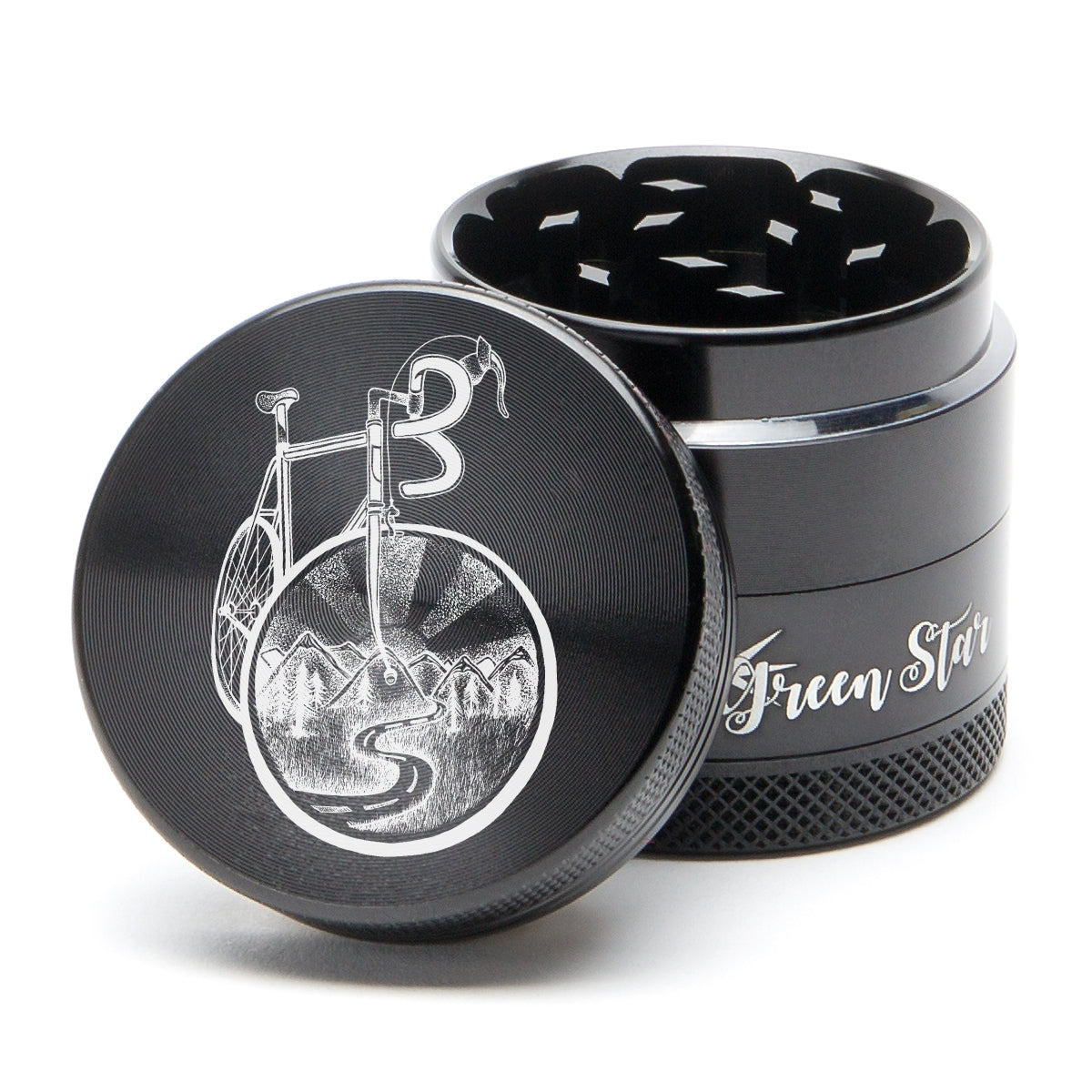 Green Star Medium 4-Piece Grinder