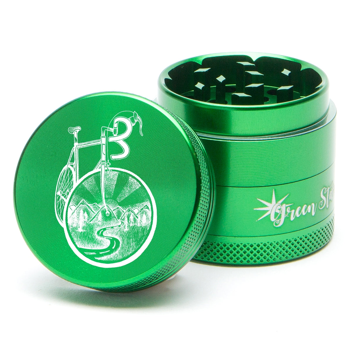 Green Star Medium 4-Piece Grinder