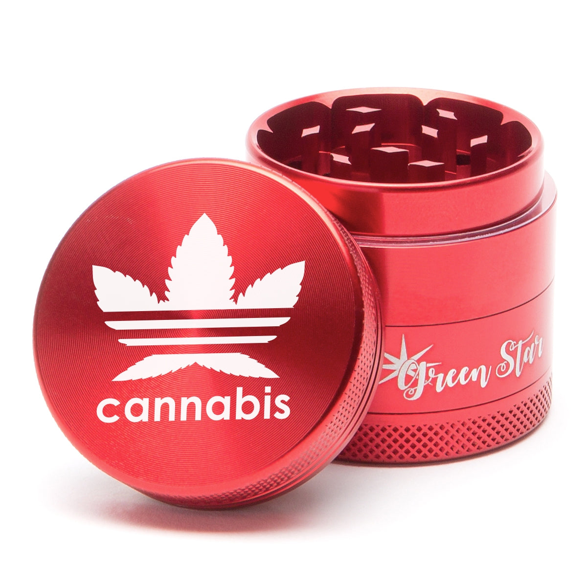 Green Star Medium 4-Piece Grinder