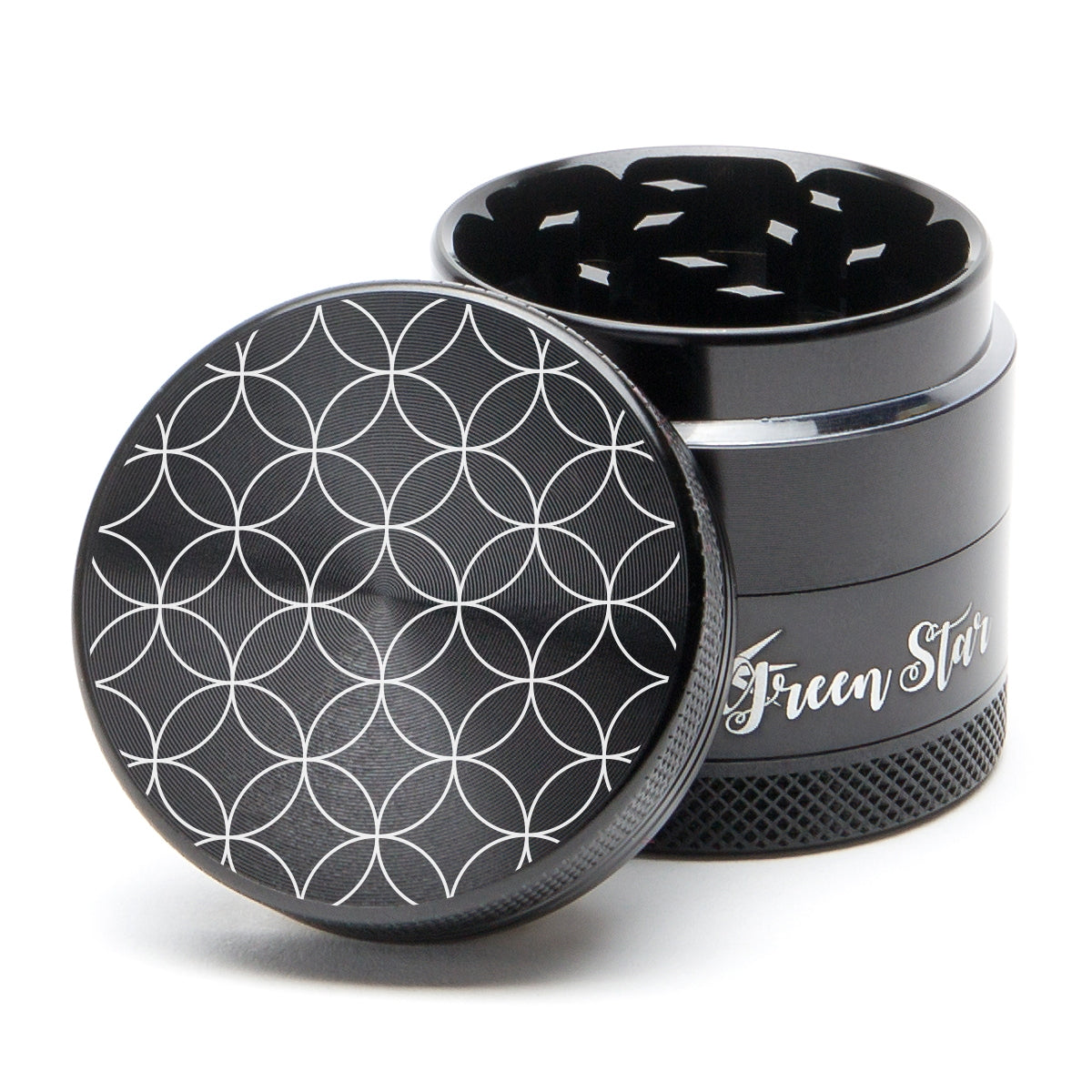 Green Star Medium 4-Piece Grinder