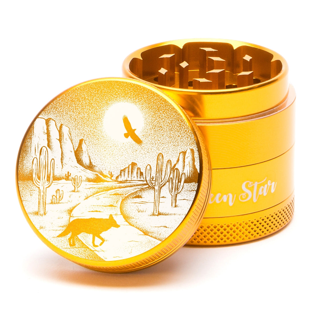 Green Star Medium 4-Piece Grinder