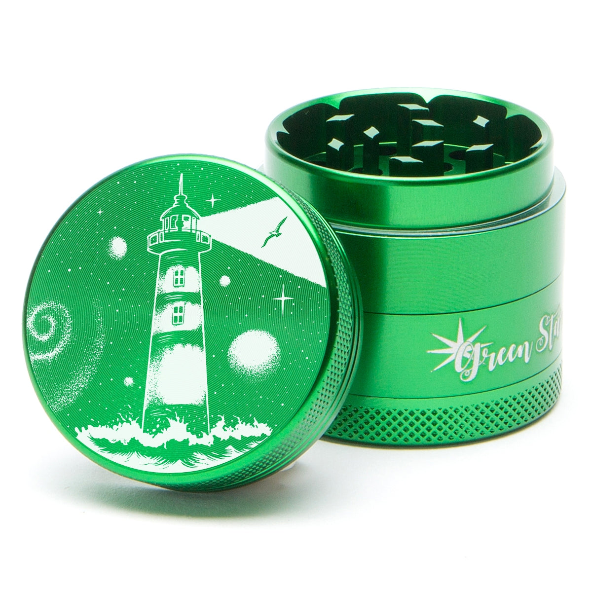 Green Star Medium 4-Piece Grinder