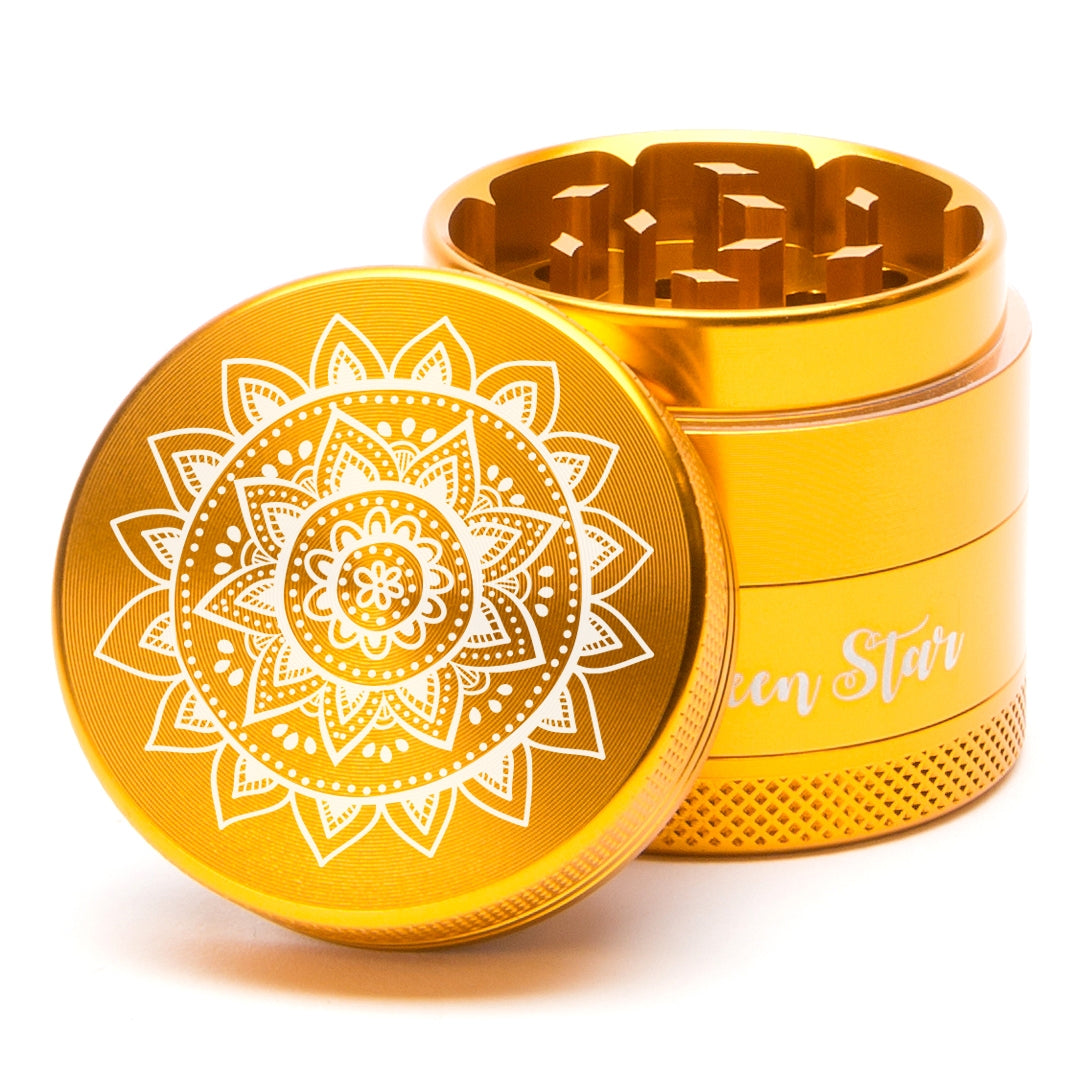 Green Star Medium 4-Piece Grinder