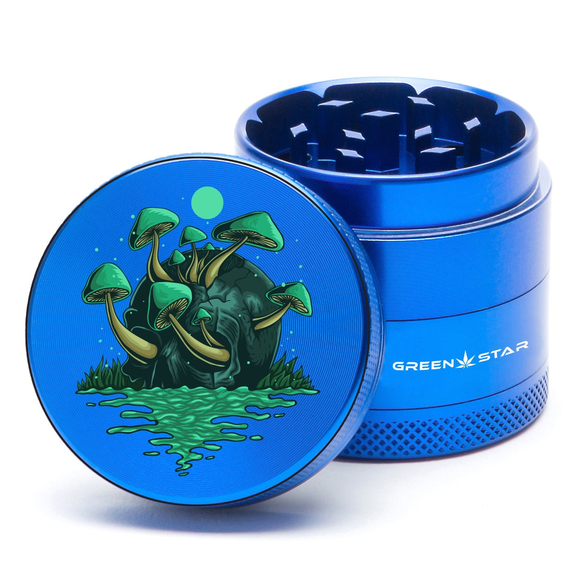 Green Star Medium 4-Piece Grinder