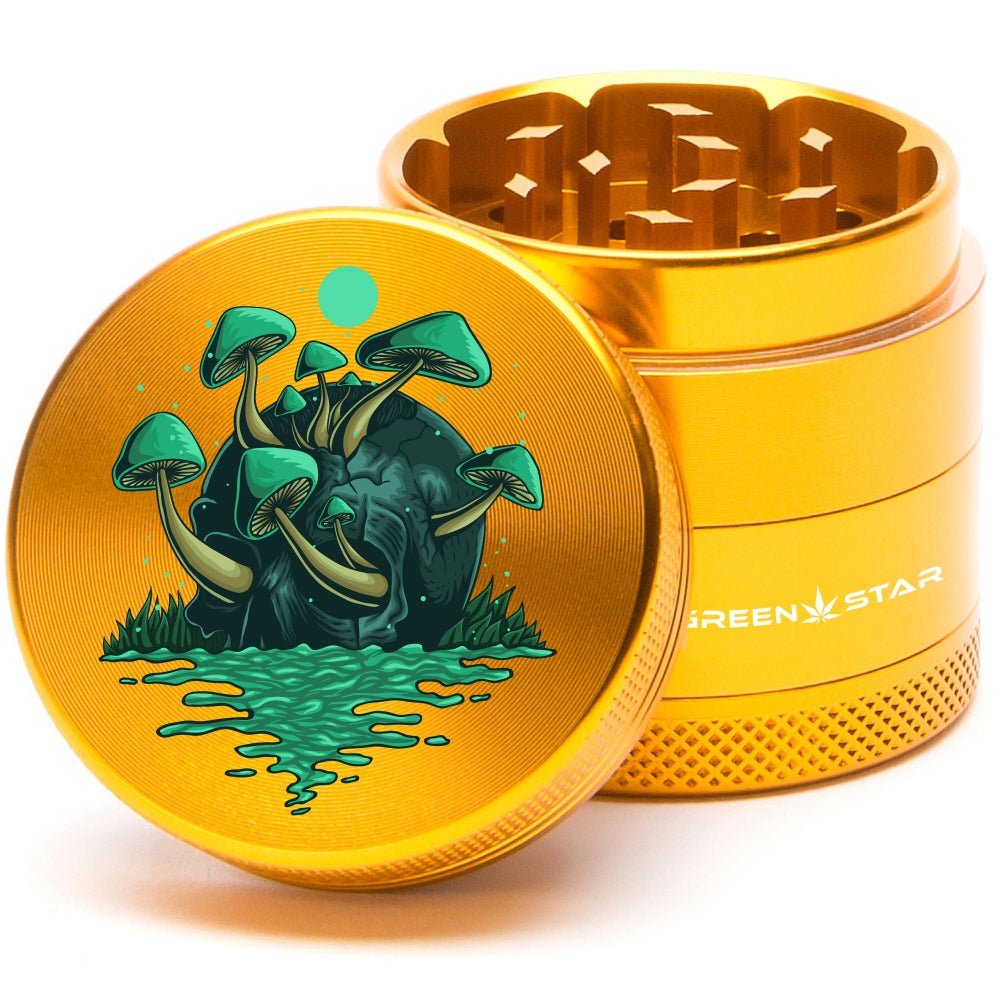 Green Star Medium 4-Piece Grinder