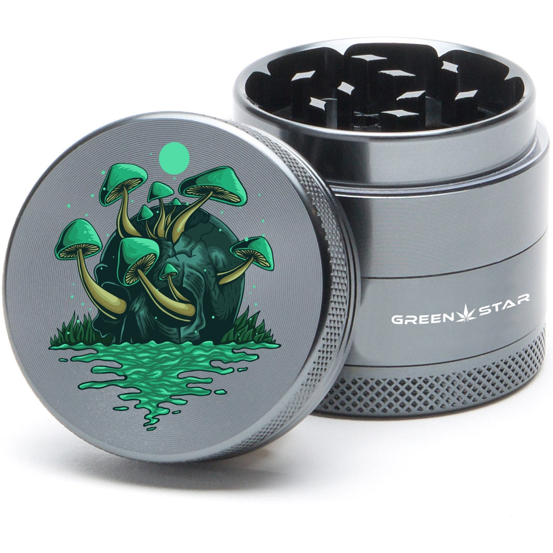 Green Star Medium 4-Piece Grinder