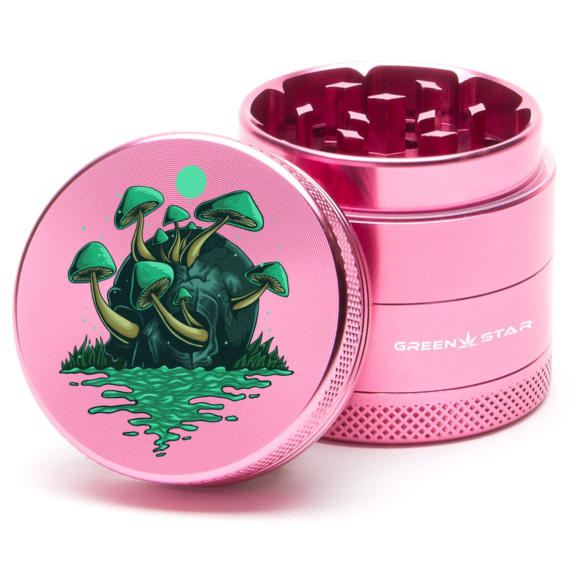 Green Star Medium 4-Piece Grinder