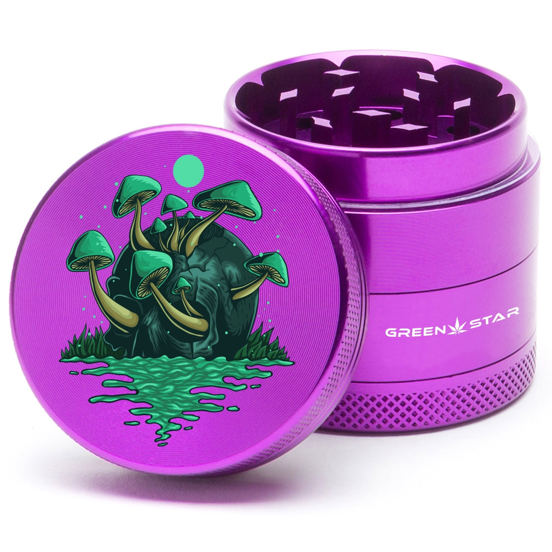 Green Star Medium 4-Piece Grinder