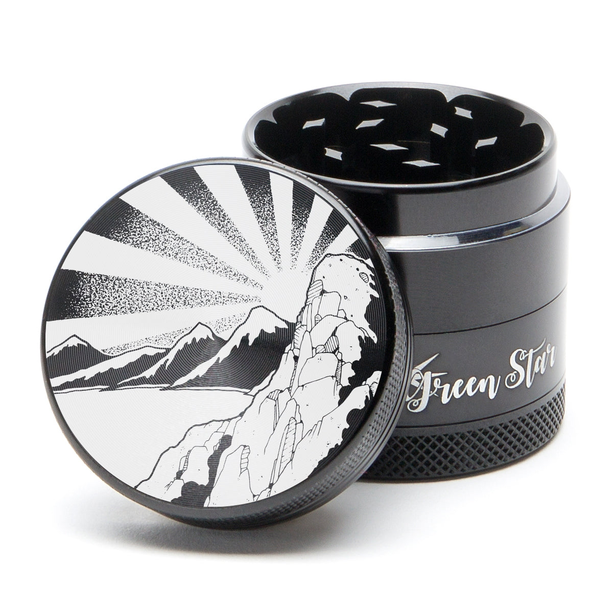 Green Star Medium 4-Piece Grinder