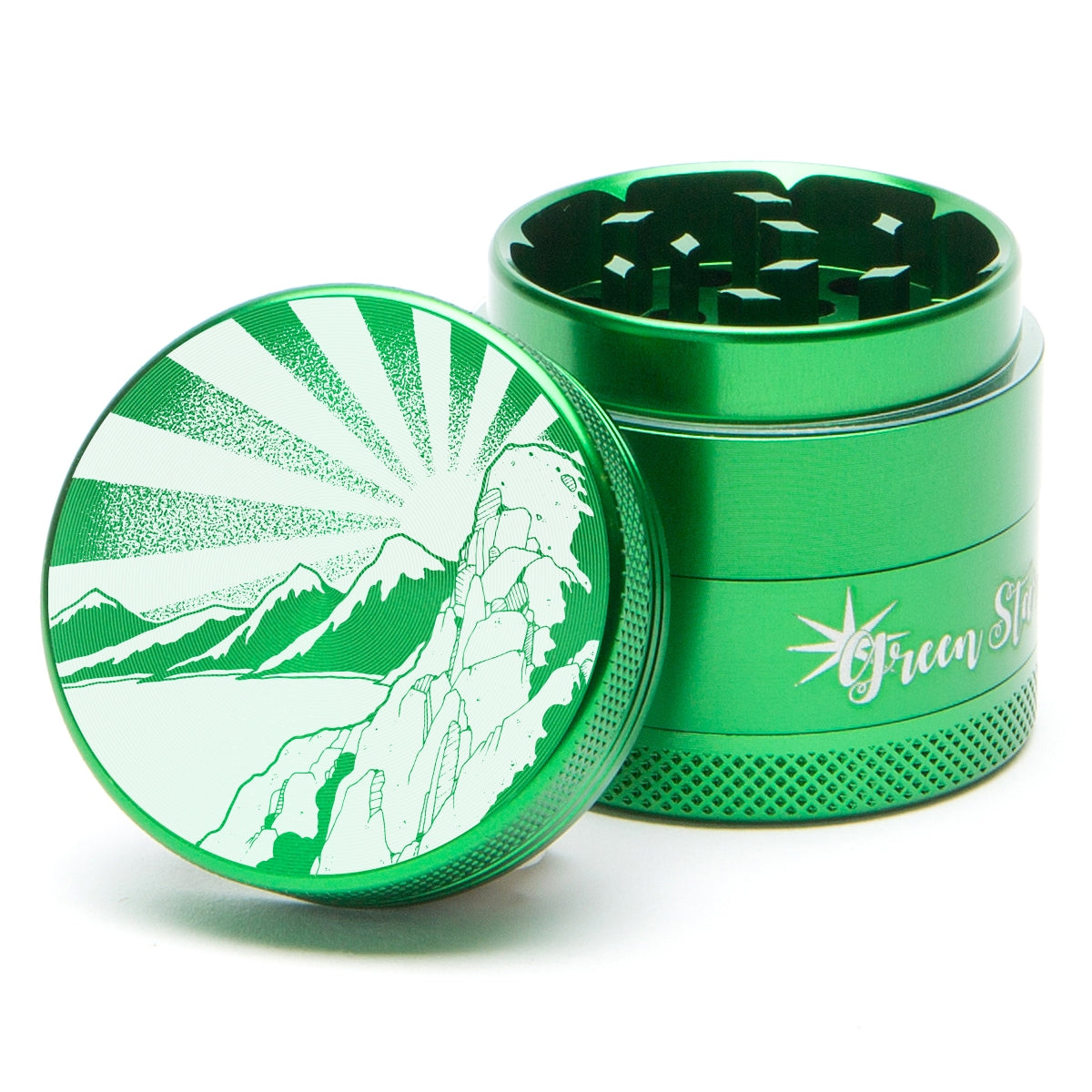 Green Star Medium 4-Piece Grinder