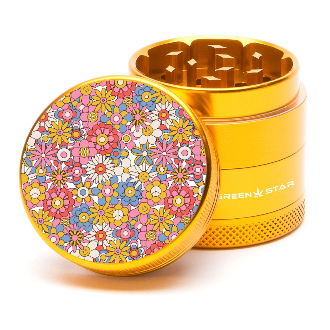 Green Star Medium 4-Piece Grinder