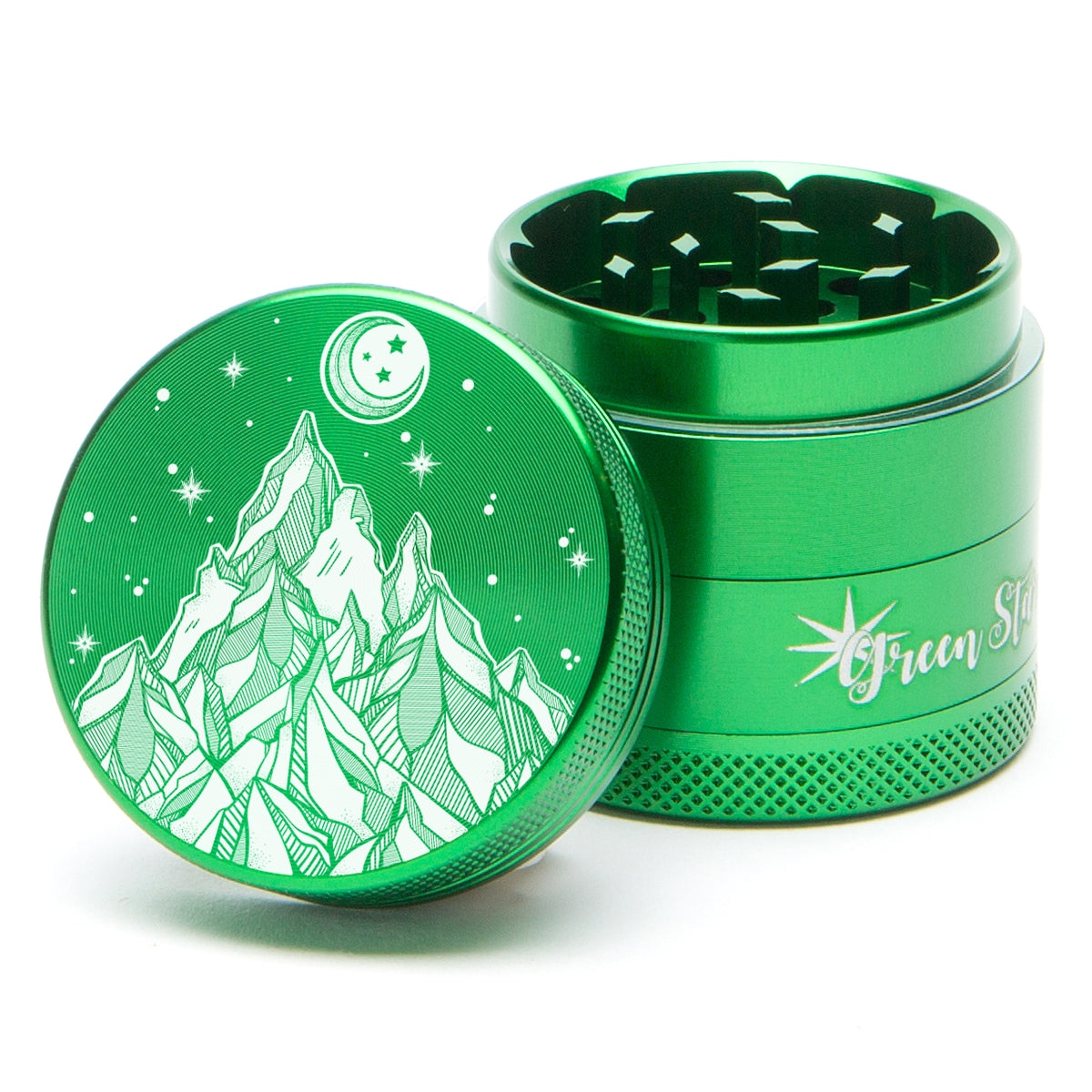 Green Star Medium 4-Piece Grinder