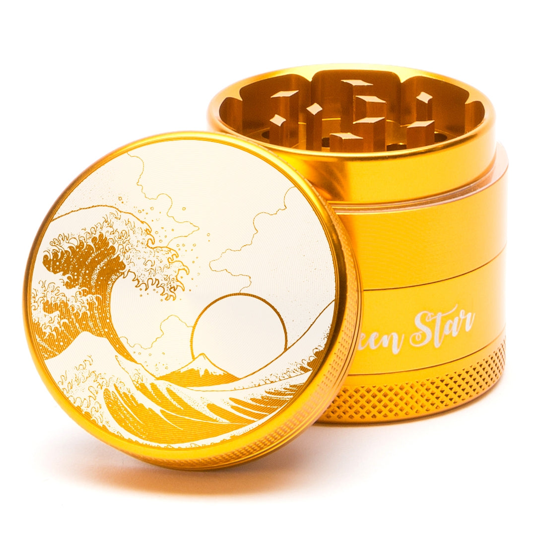 Green Star Medium 4-Piece Grinder