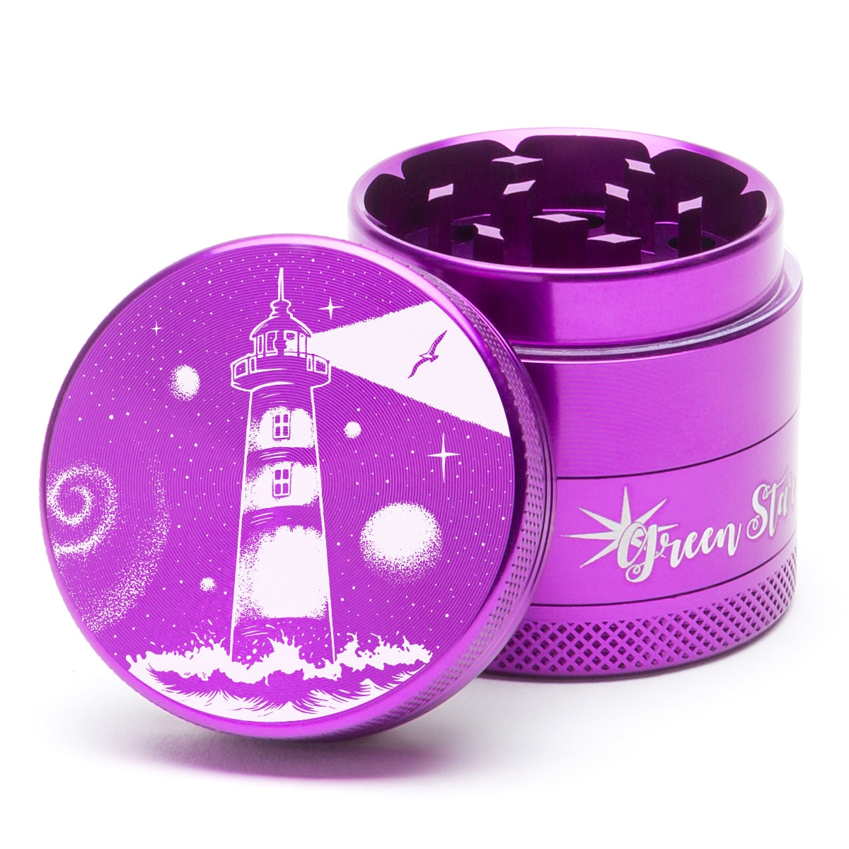 Green Star Scenic Mini 4-Piece Grinder