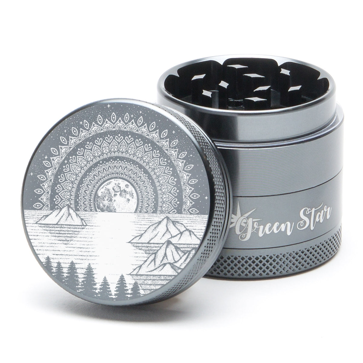 Green Star Scenic Mini 4-Piece Grinder