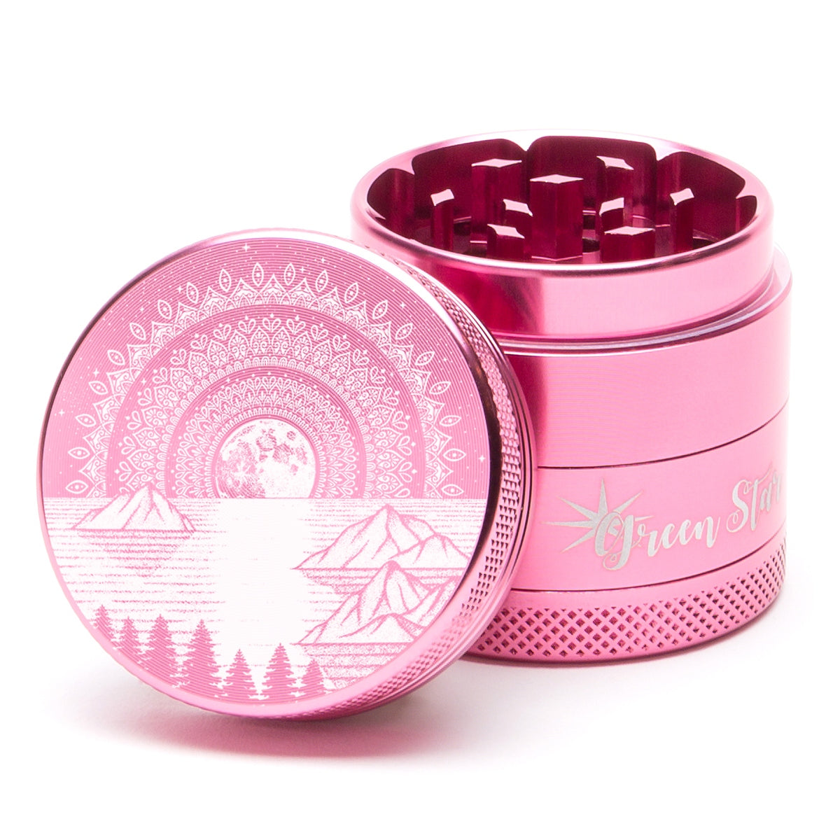 Green Star Scenic Mini 4-Piece Grinder