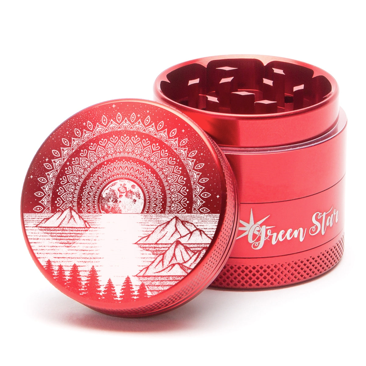 Green Star Scenic Mini 4-Piece Grinder