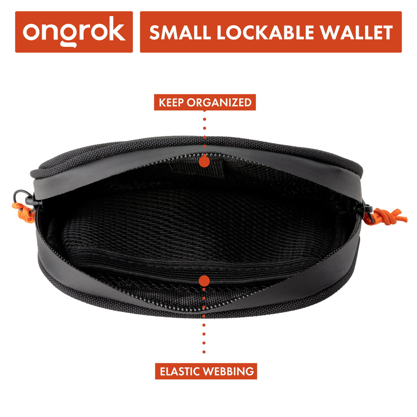 Ongrok Carbon-lined Wallets with Combination Lock (Multiple Sizes)