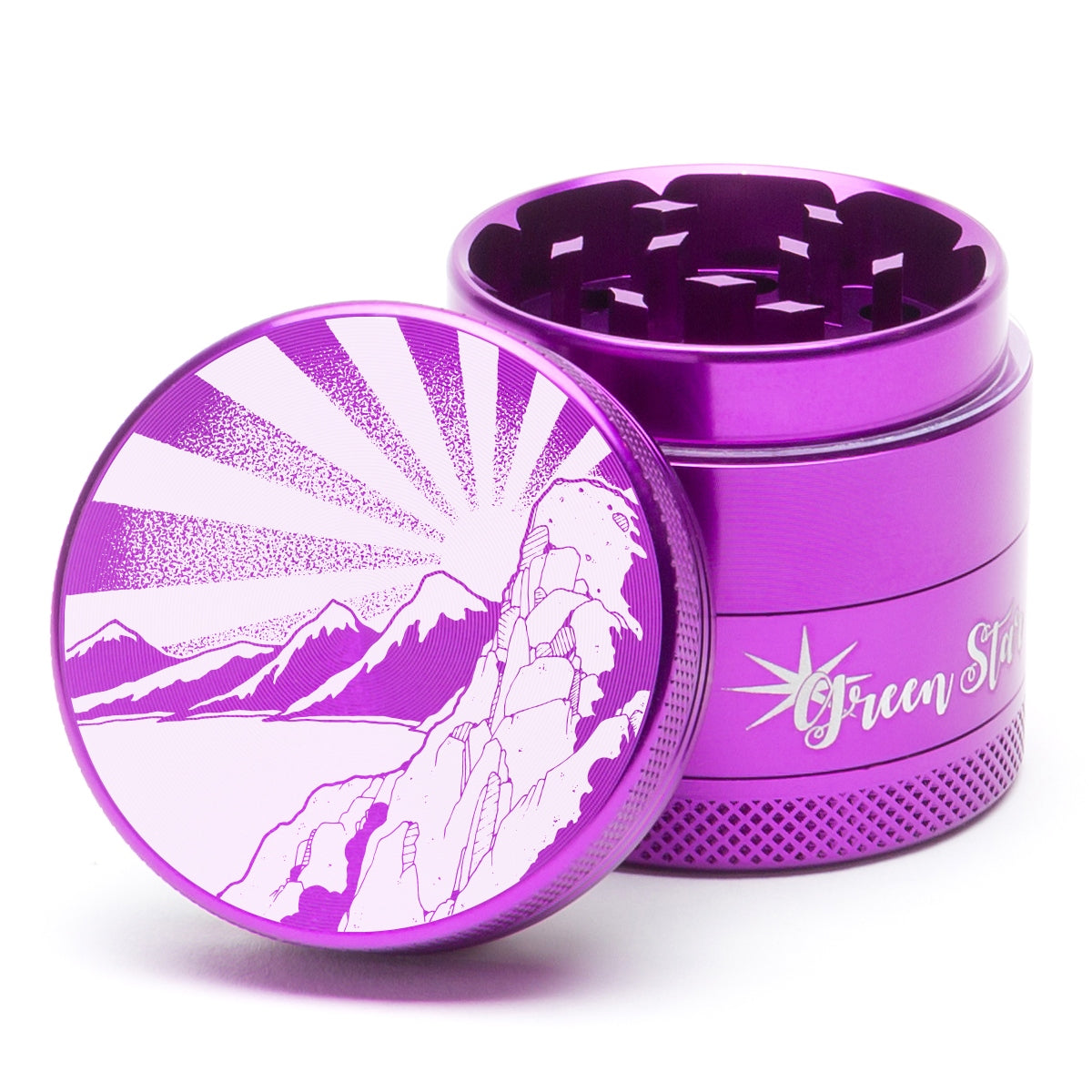 Green Star Scenic Mini 4-Piece Grinder