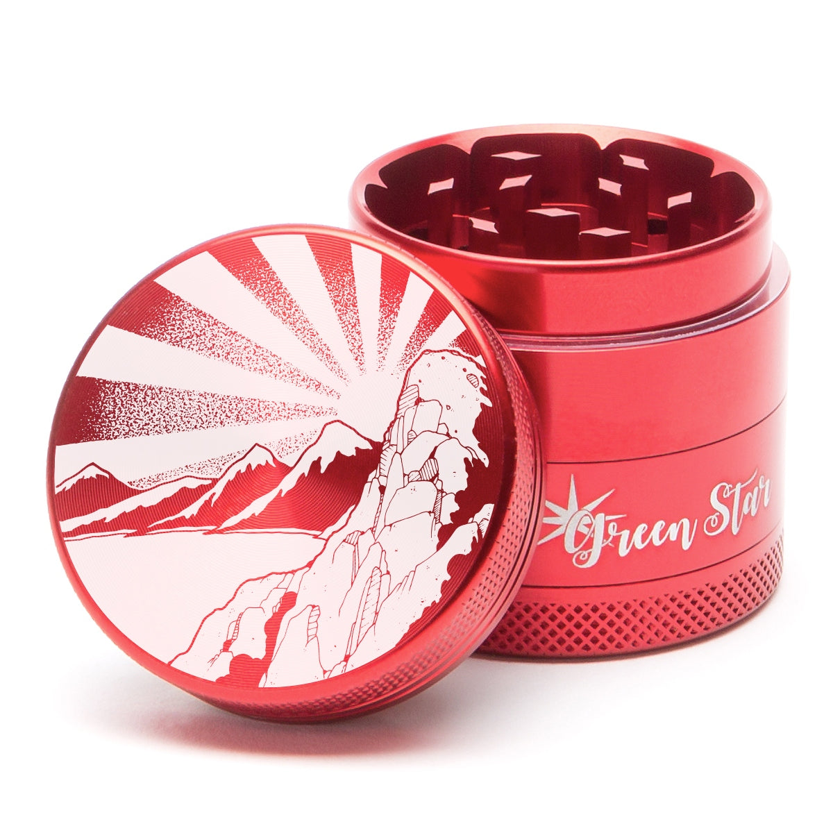 Green Star Scenic Mini 4-Piece Grinder