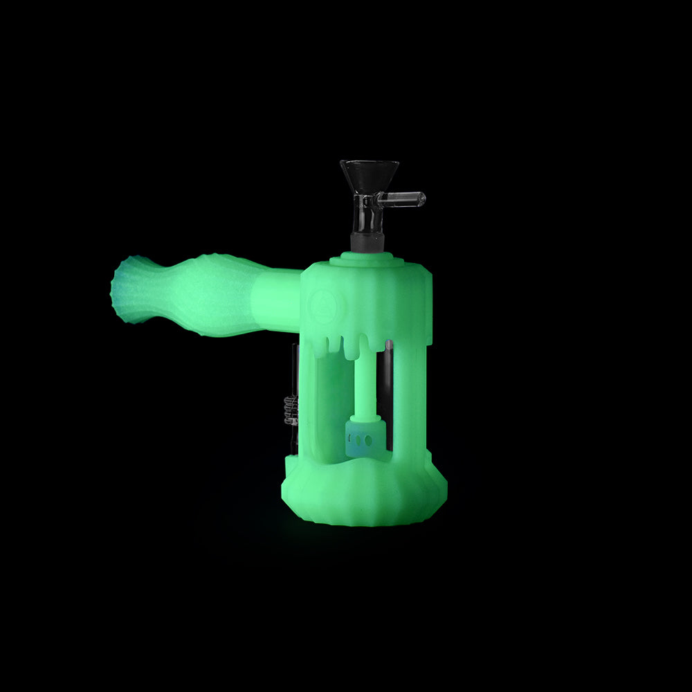 Ritual 6'' Duality Silicone Dual Use Bubbler UV Titanium White