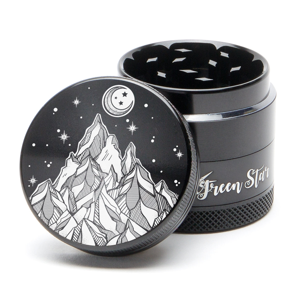 Green Star Scenic Mini 4-Piece Grinder