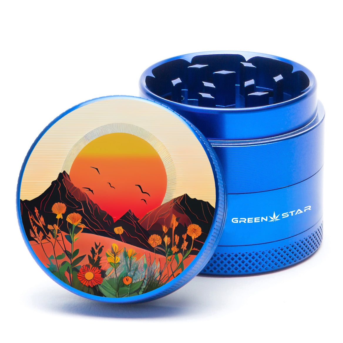 Green Star Scenic Mini 4-Piece Grinder